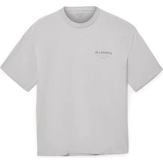 All Saints AllSaints Grey Future Short Sleeve Crew T-Shirt