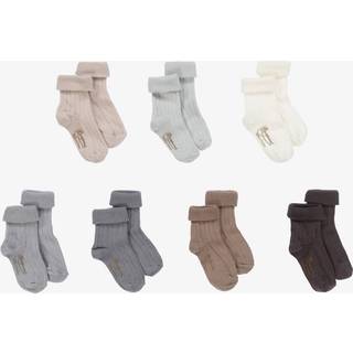 Bonpoint Baby set of 7 cotton-blend socks - blue - II