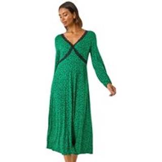 Roman Roman Midi-kjole med blondeforkant - EU 40 (UK 12)