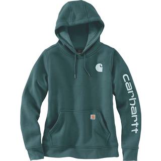 Carhartt Men's Logo Sleeve Graphic Sweatshirt Greenstone, L