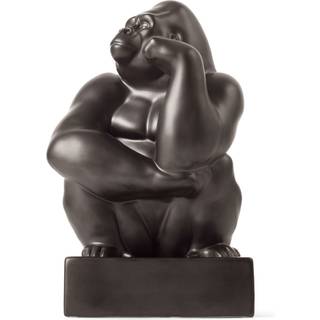 Figurer Gorilla Med Hånd Mod Kind