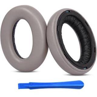 Udskiftningsørepuder til Sennheiser Momentum 4 - med installationsværktøj - grå