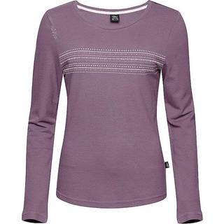 Chillaz Women's Dalmatien Ornament Longsleeve Damer størrelse 36 farve lilla