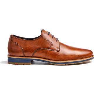 LLOYD® LANGSTON Cocos (brun) snøresko i blødt kalveskind (UK size 9½) Str. 44