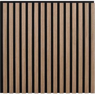 akustiske vægpaneler 2 stk. med spalter 60,5x60 cm egefiner