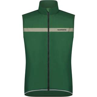 Shimano Evolve Wind Vest Insulated Cykelvest størrelse S farve grøn/olivengrøn