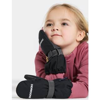 Didriksons Biggles 8 Luffer Med Lynlås Black  Black-2-4 Y  Sort  2-4 år  Unisex
