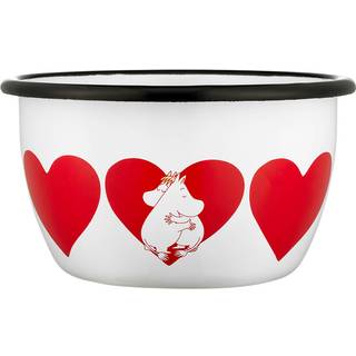 Muurla Moomin emaljeskål 60 cl Heart