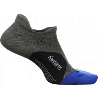 Feetures Elite Ultra Light No Show Tab Strømper Grøn S=34-37 til komfortabel løboplevelse