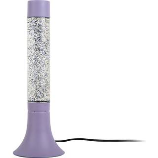 Leitmotiv Astro Glitter bordlampe Ø13cm lilla