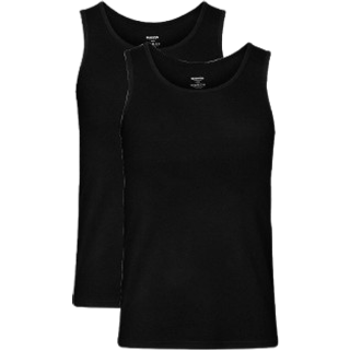 2 sorte bambus tank tops til mænd fra Resteröds