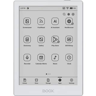 ONYX BOOX Go 6 (2025) - 6" - 32GB - Hvid - Inkl. gratis 2mdr Saxo abonnement