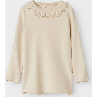 Slim Fit Top Med Lange Ærmer