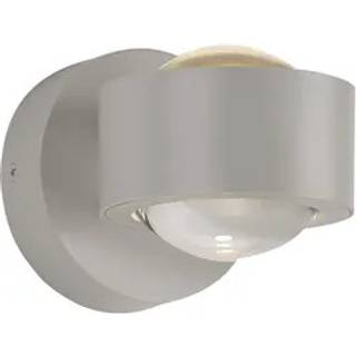 JUST LIGHT. GmbH LED væglampe Chia, dæmpbar, Creme/amber, Stue/spisestue, Metal, Moderne