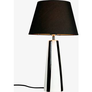 PR Home Bordlampe Leya, Sort, Stue/spisestue, Keramik, Moderne