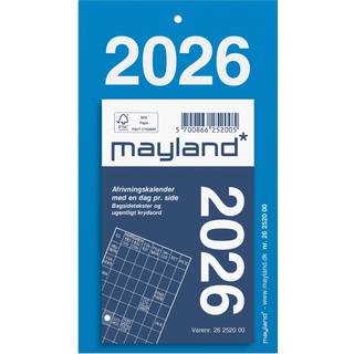 Mayland 2026 Afrivningskalender