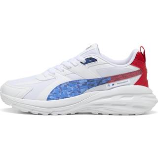 PUMA BMW M Motorsport Hypnotic LS Sneakers Unisex, Shoes, White/Pop Red, 41