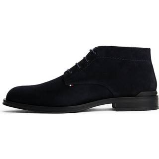 Tommy Hilfiger Corporate Suede Boots Navy