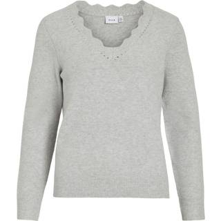 Vinikolina V-udskæring Striktrøje