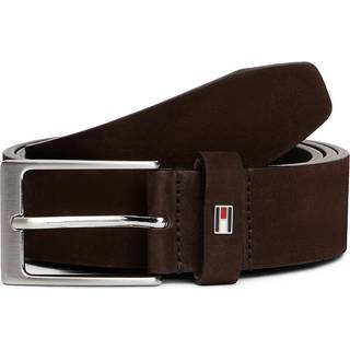 Enamel Flag Keeper Leather Belt