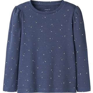 NAME IT Bluse Nelia Blue Indigo
