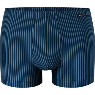 Schiesser Herren Unterwäsche blau Mikrofaser/Funktion Gestreift