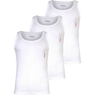 HUGO 3 Pack Vests White