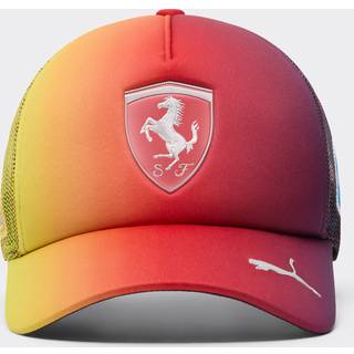 PUMA Scuderia Ferrari UK Hamilton Trucker Cap, Accessories, Rosso Corsa/Gradient, OSFA