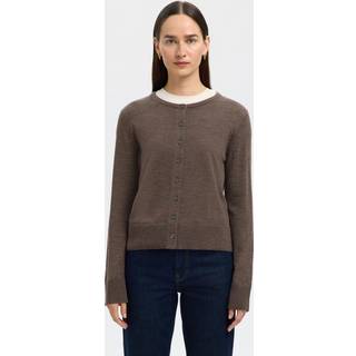 Thea Merino Cardigan, Delicioso, M