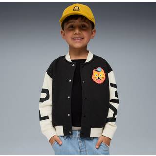 PUMA Moody Cat Bomber Kids, Clothing, Black, 4-5Y