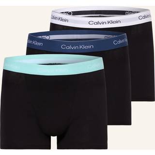 Calvin Klein Underwear 3-Pack Icon Relaxed Trunks, Sort