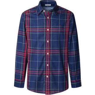 Pepe Jeans Herren Hemd blau kariert Slim Fit