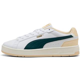 PUMA Court Classico Sneakers Unisex, Shoes, White/Green Terrain/Canvas, 48