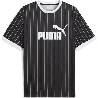 PUMA Essentials Striped Jersey Men, Men, Black, M