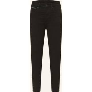 High Rise Skinny Jeans - Black - 26