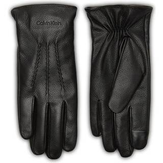 Soft Nappa Leather Touchscreen Gloves - Black - M-L