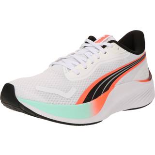 PUMA Pounce Lite Running Shoes, Men, White/Glowing Red, 40