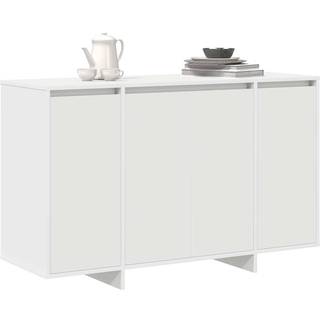 Sideboard Hvid 120 x 41 x 75 cm Konstrueret træ