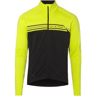 Vaude Posta L/S Tricot II Cykeljersey Herrer størrelse M farve gul/sort