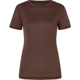 super.natural Women's Sierra 140 Tee Merino-shirt Damer størrelse XL farve brun