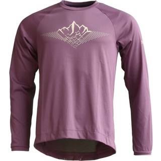 Zimtstern Pureflowz Shirt L/S Cykeljersey Herrer størrelse L farve lilla
