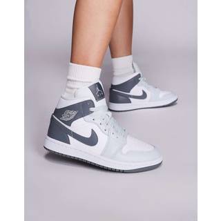 Jordan Air 1 Mid Dame, Hvid - 39