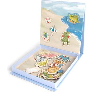 FILIBABBA Magnetic Game Dino Beach magnetisk legeplade 1 stk. - 1 stk.