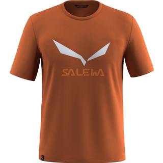 Salewa Solidlogo Dry T-Shirt Funktionsshirt Herrer størrelse 48 - M farve rød