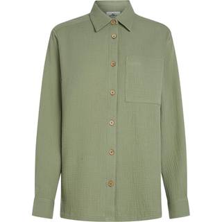 O'Neill Women's Brenda Shirt Skjorte Damer størrelse L farve olivengrøn