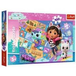 Trefl: Gabis dukkehus - 100-brikkers puslespil