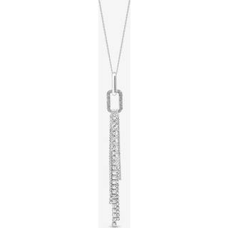 Mood Mood Crystal Link Tassel Necklace