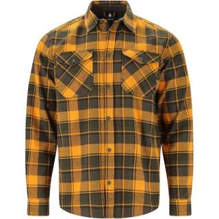 Whistler Bargo Checked Shirt Skjorte Herrer størrelse XL farve brun