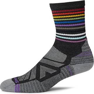 Smartwool Hike Light Cushion Pride Crew Socks Vandresokker størrelse XL farve grå