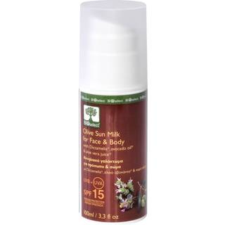 DATOVARE - BIOselect Sun Milk for face & body SPF 15